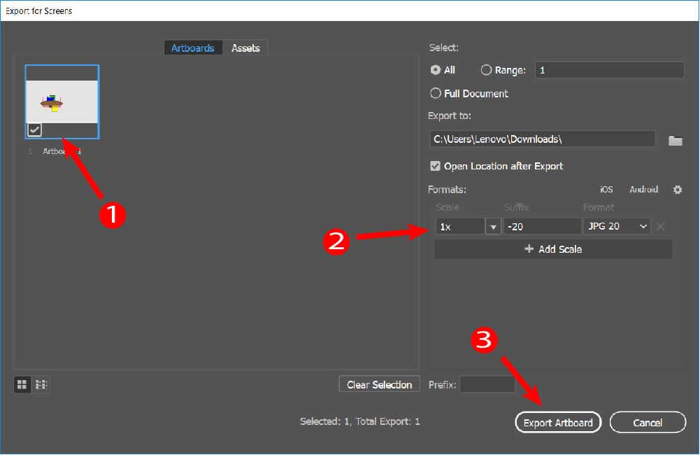 How to remove drawings outside of an artboard in illustrator