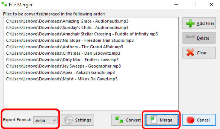 convert mp3 to other file format