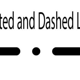 How to make a dotted dashed line in illustrator
